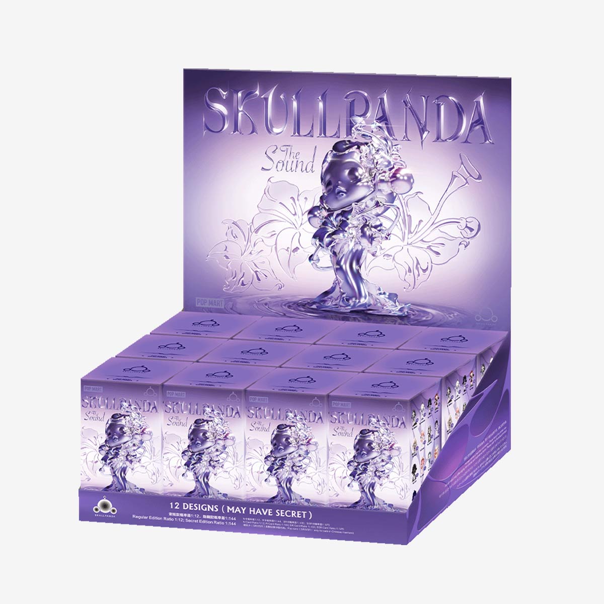 [SKULLPANDA] 聲之系列 盲盒公仔 (英文) | 1包