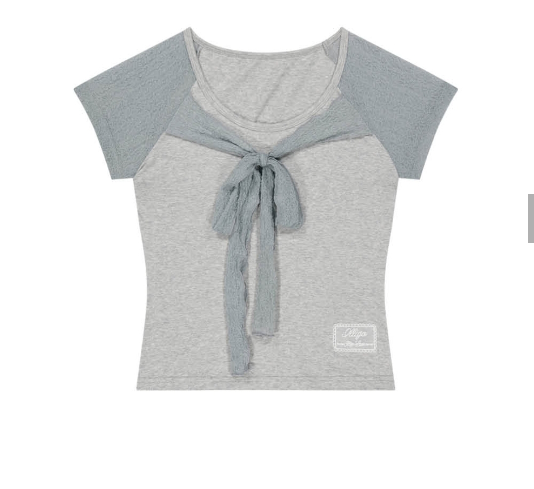 Illigo Lace Ribbon T-shirt