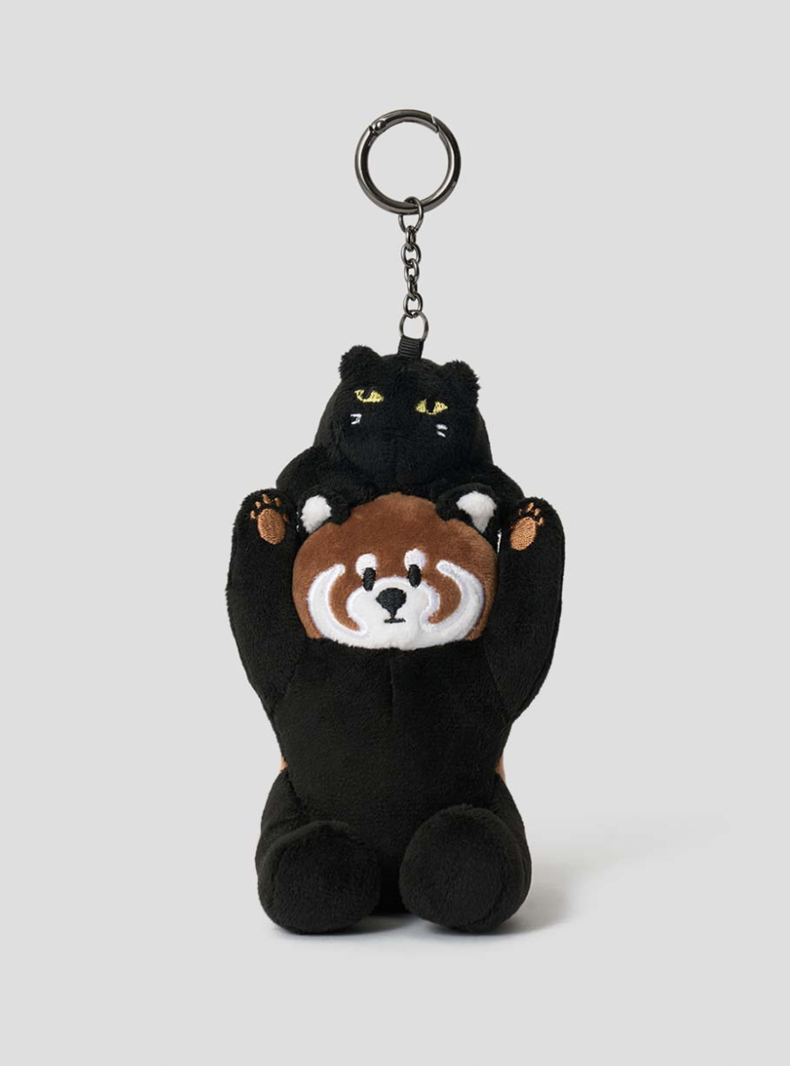 📦訂購 日本限定 Beautiful Shadow x graniph IKAKU Red Panda 小熊貓 公仔鎖匙扣
