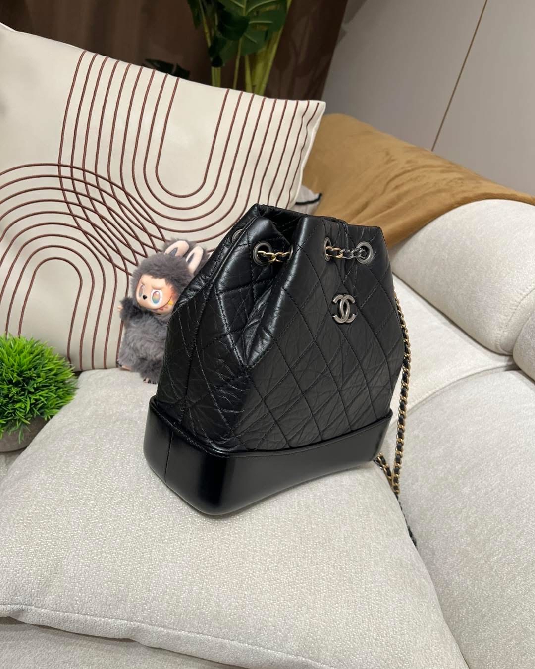 未使用品 Chanel Gabrielle backpack small 100%Authentic ,Unused未使用品  ✅專門店收據✅晶片 ✅dust bag✅box