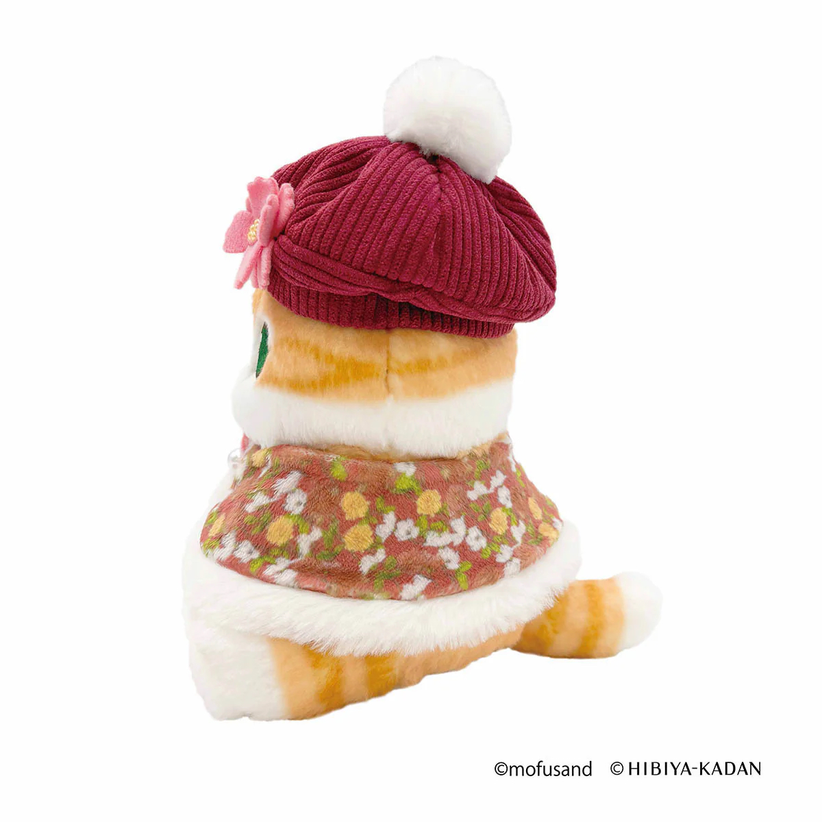 ✈️日本直送🇯🇵預訂🛍日本Mofusand ×日比谷花壇 - 披風貓貓公仔（ 藍色 / 紅色 ）