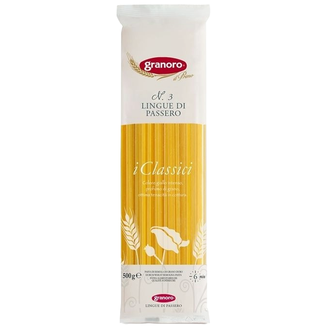 意大利GRANORO N3粗扁意粉(500g) - 1包