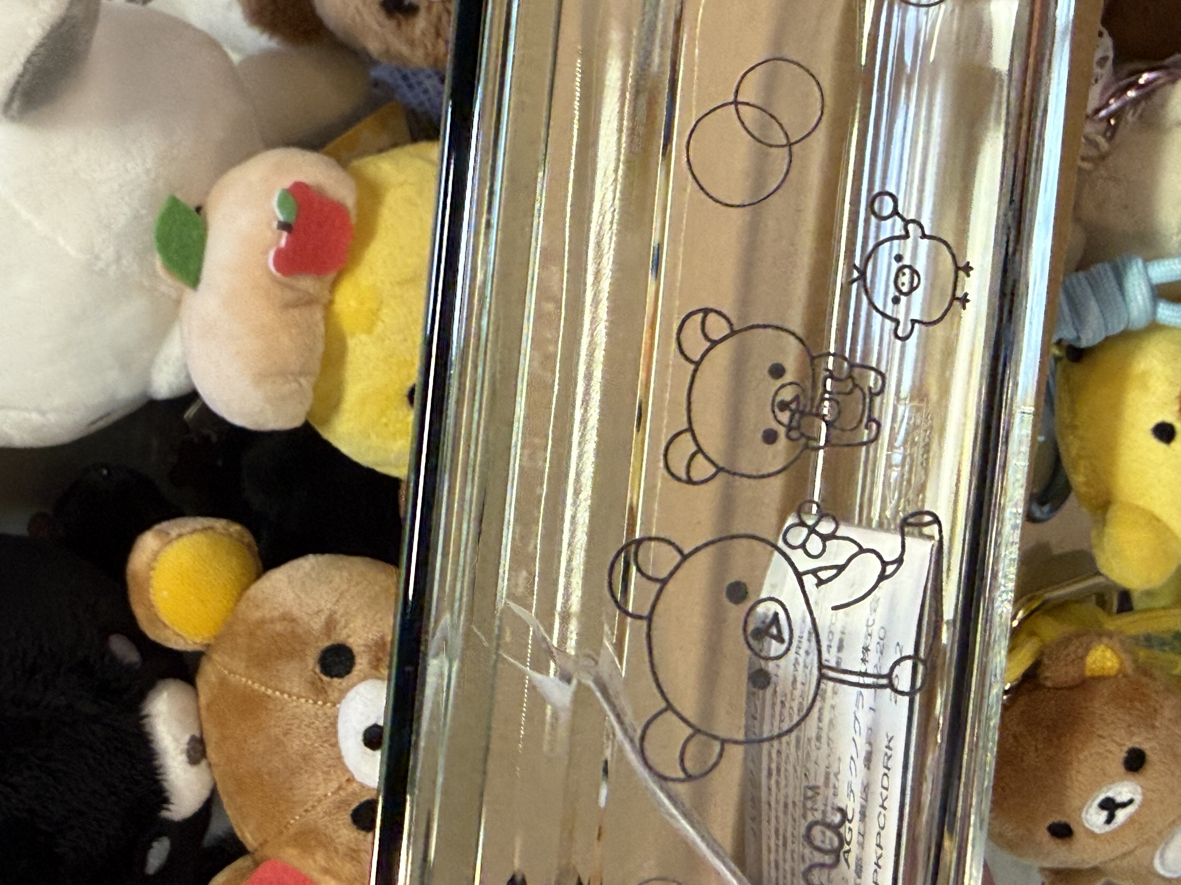 《現貨》全新日本專店限定 Rilakkuma 耐熱玻璃製食物盒（500 ml)
