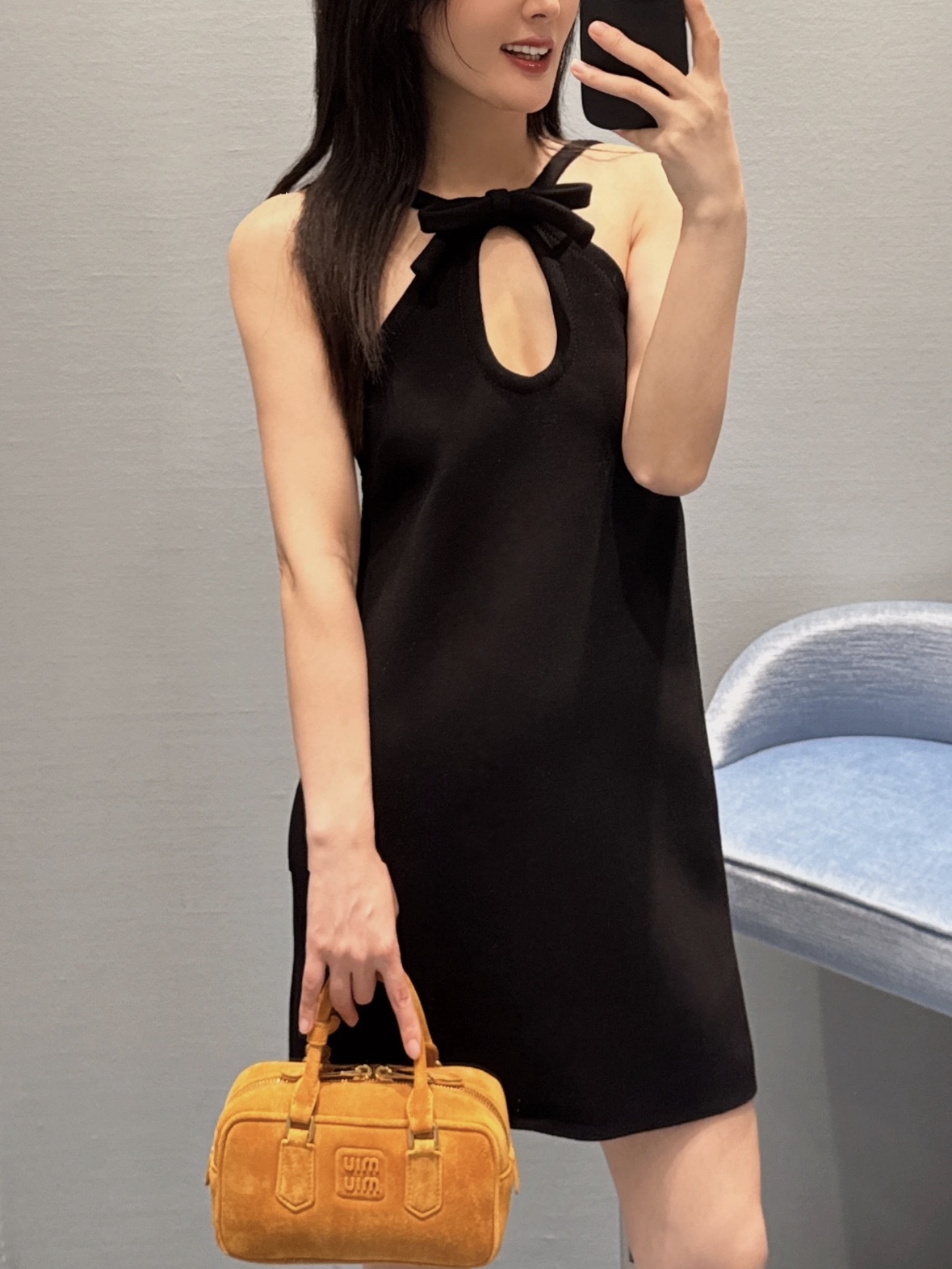 DR443蝴蝶结挂脖