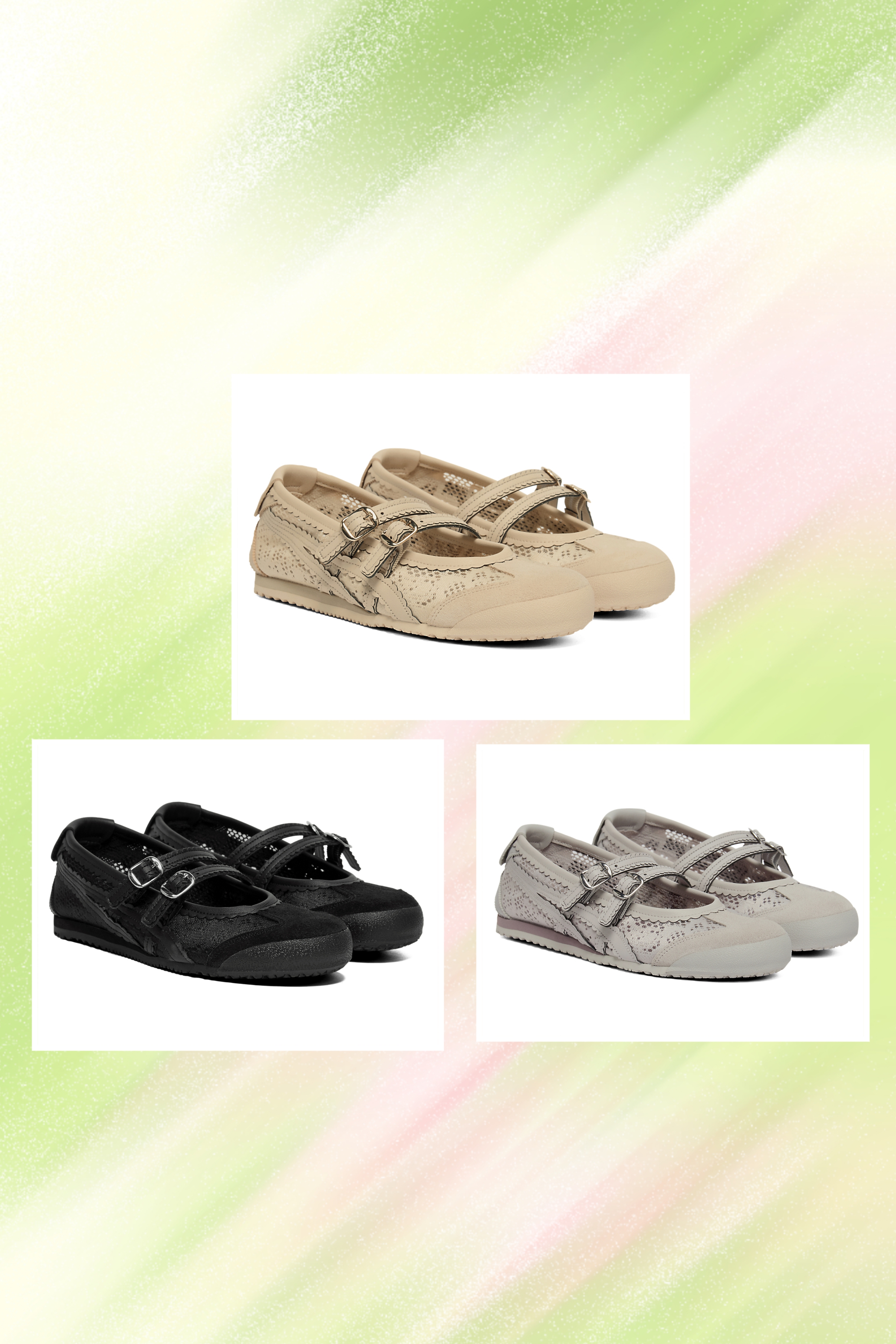 🇯🇵MEXICO 66 TGRS 玛丽珍芭蕾鞋