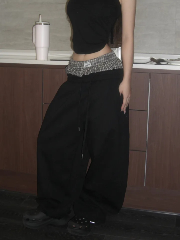 Double Waist Balloon Pants