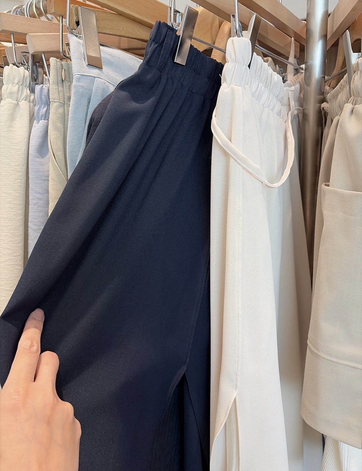 雙層次 7分裙褲 