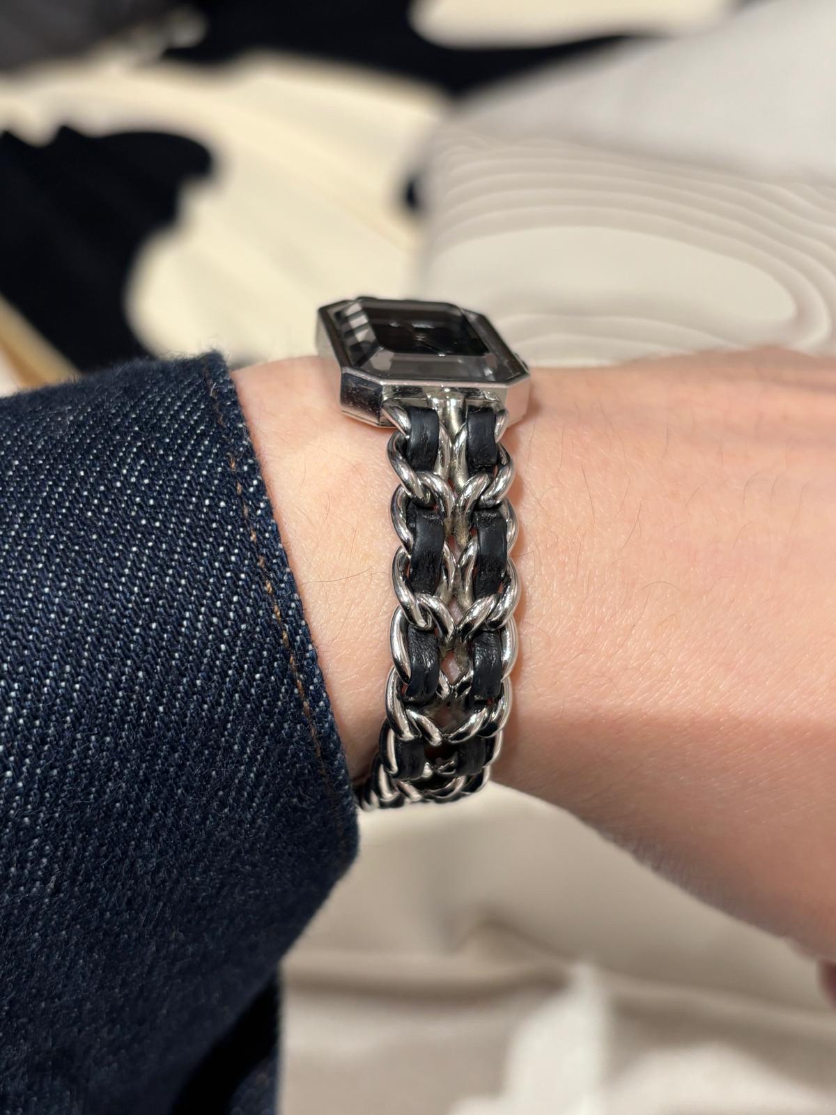 Chanel Première Iconic Chain Quartz Watch H0451 S size  100%Authentic, 95%New ✅證書