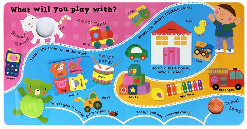 Ladybird Toddler Touch 系列 First Words