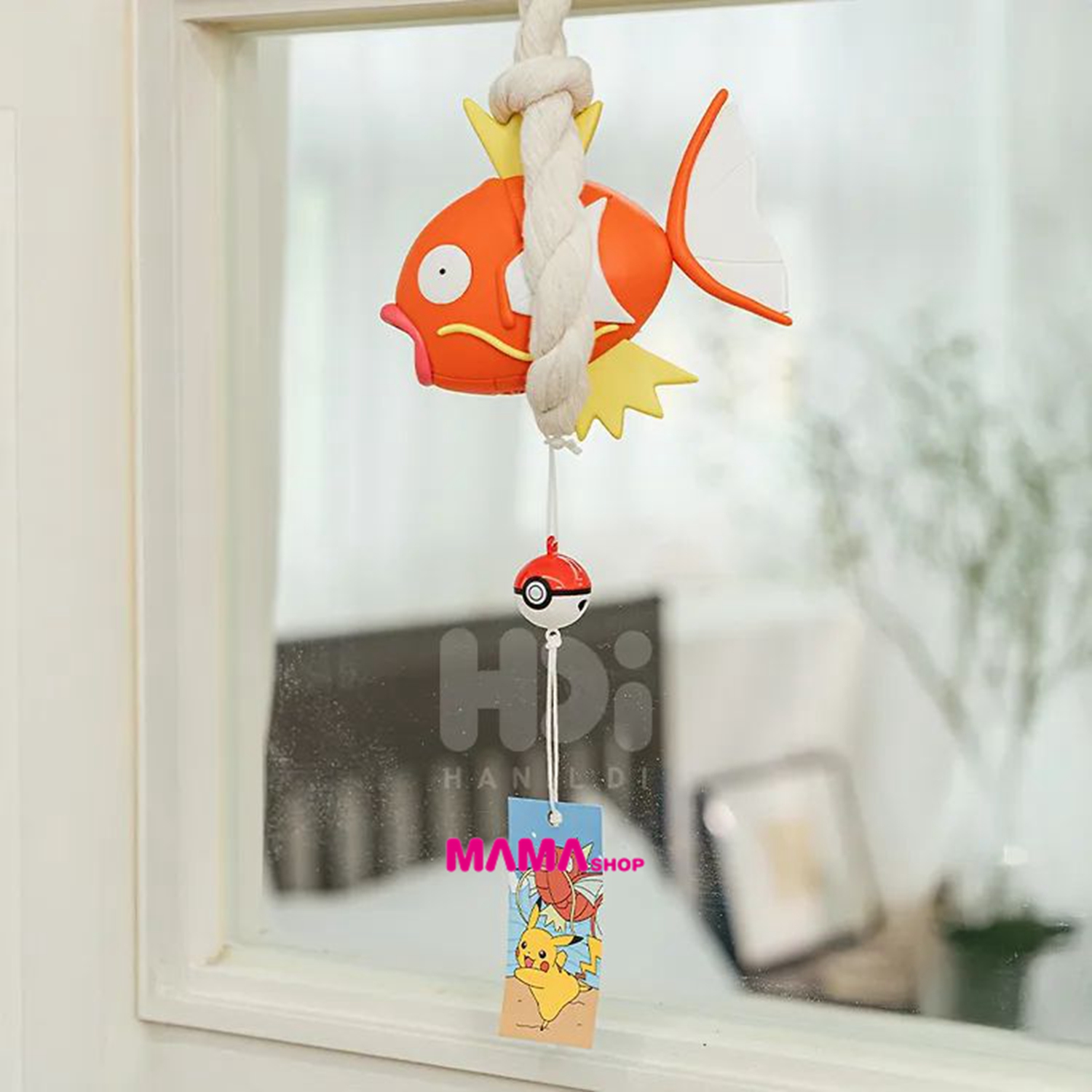 韓國直送 Pokémon 鯉魚王風鈴