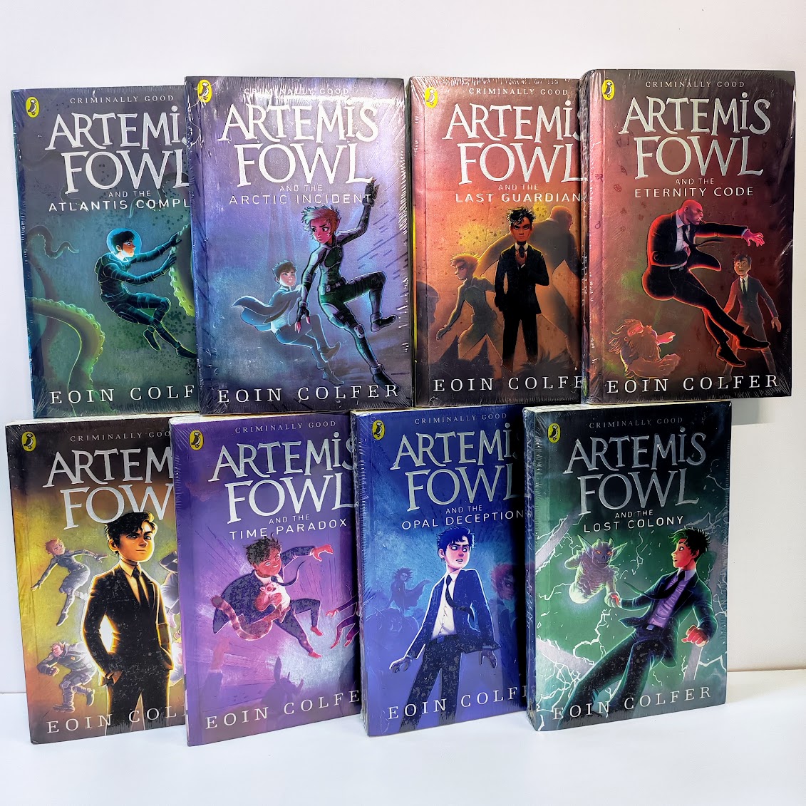  Artemis Fowl 8 Book Set阿特米斯奇幻歷險  B174