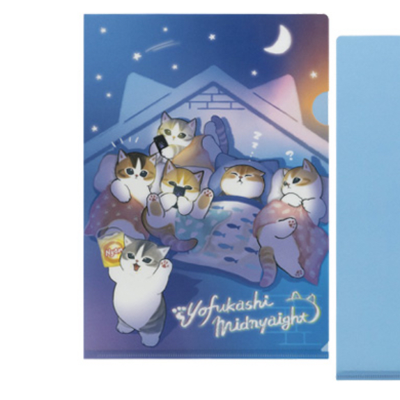 Mofusand 鯊魚貓 A4FILE｜預訂