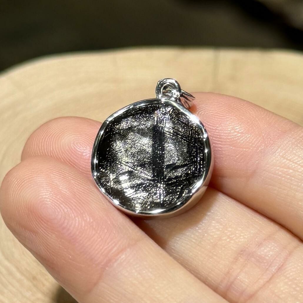 天鐵吊飾 (雙面六芒星)