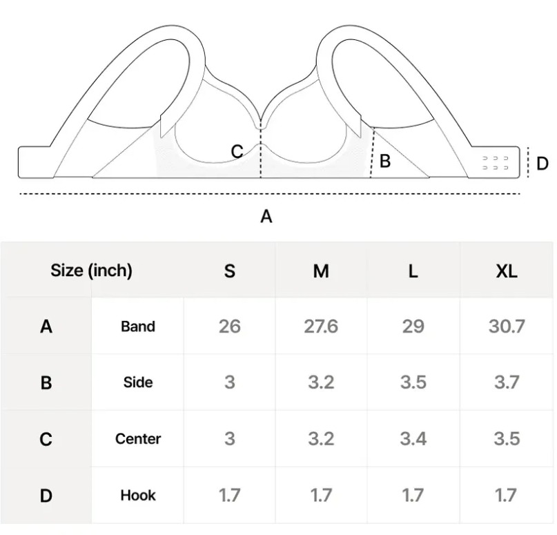 韓國品牌 Verish │Cool Fit Bra Volume Support 全面包覆無鋼圈內衣