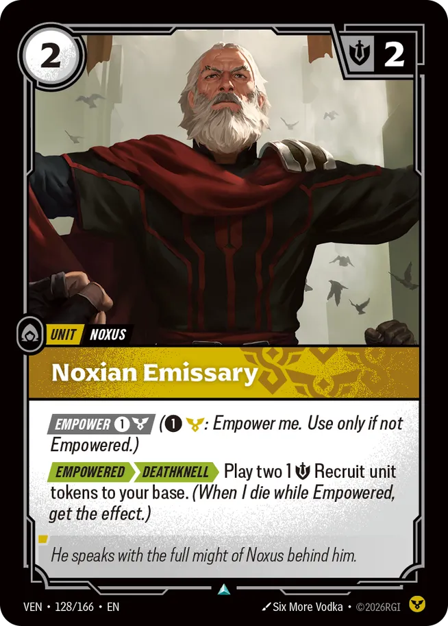 Vendetta - Uncommen- Order Rune (Set 4)