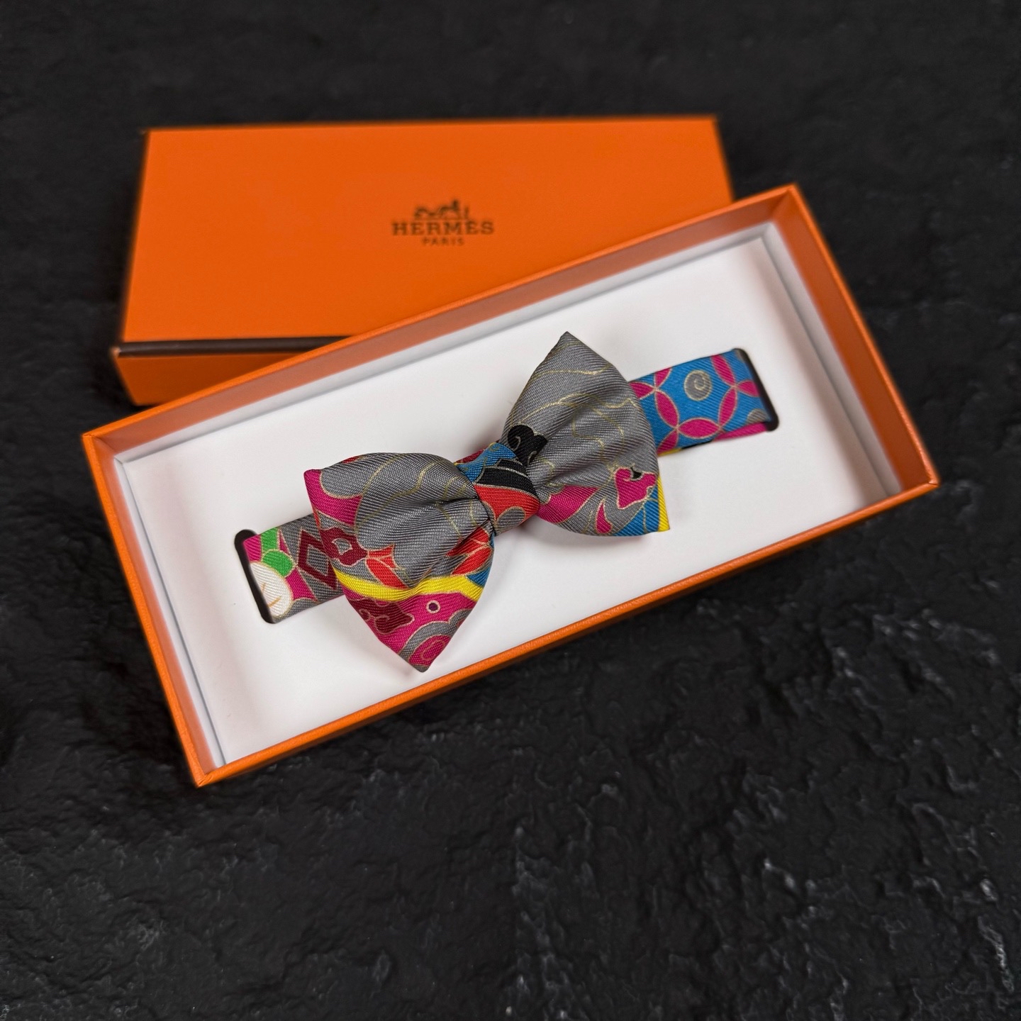 Pre-owned Hermes Bow Tie