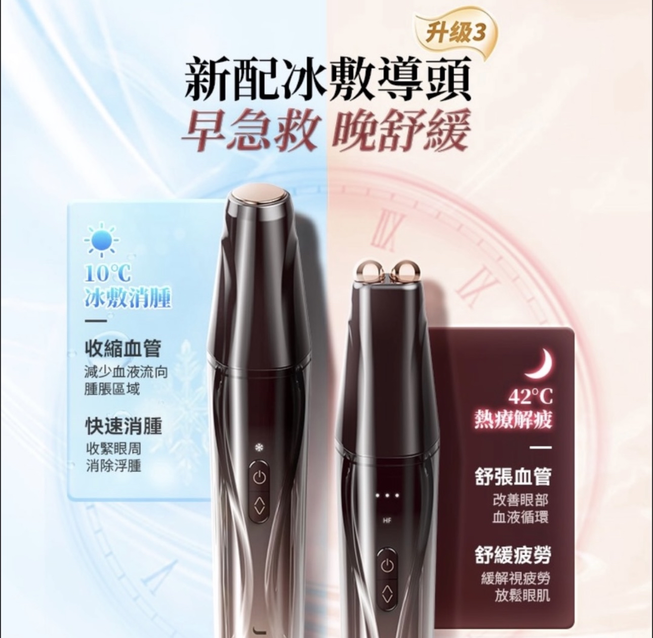 日本JUJY 雙頭全眼周逆齡聚能射頻美眼儀 PRO 4.0】