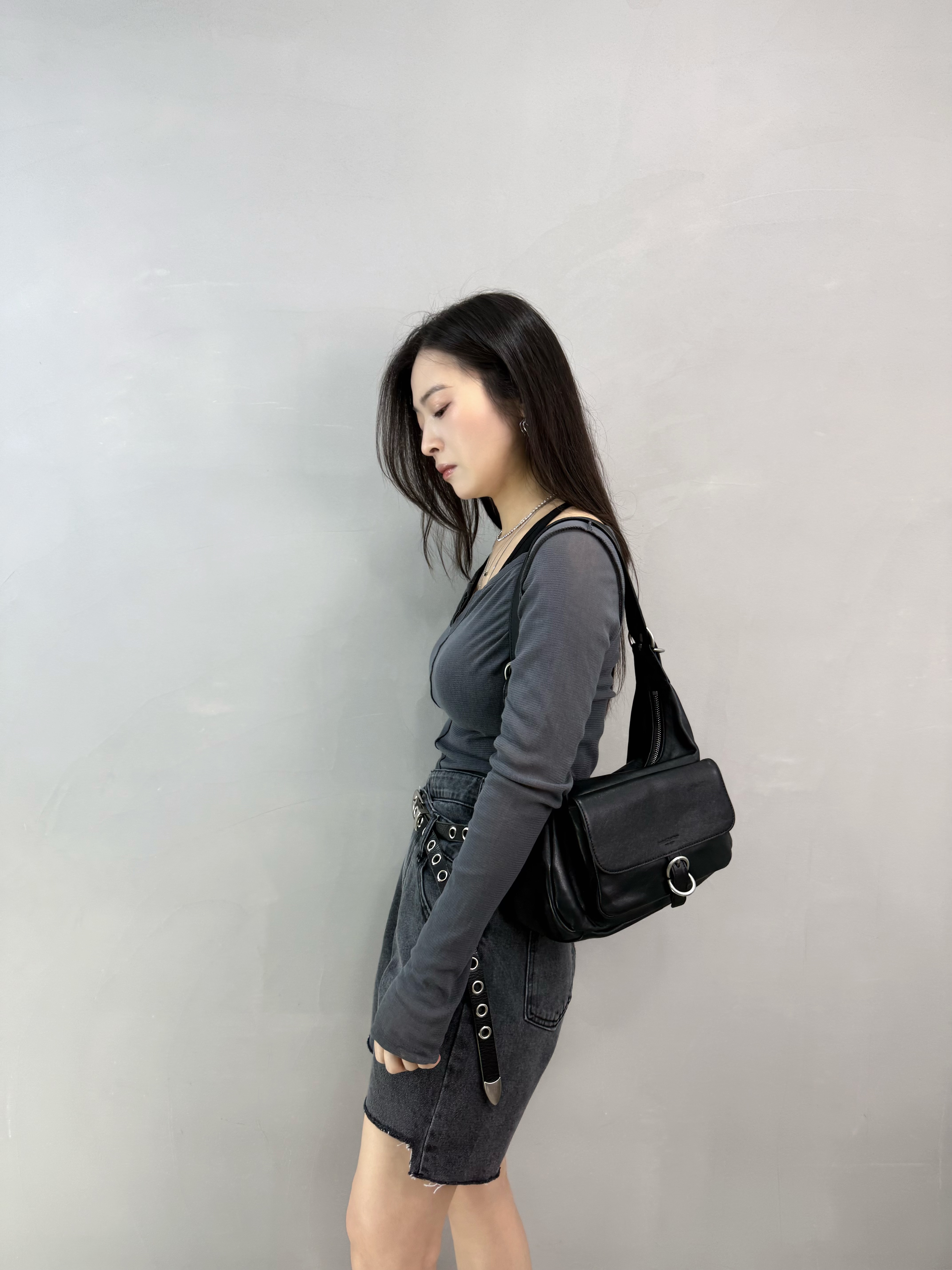 M67 剪領車骨網Tee