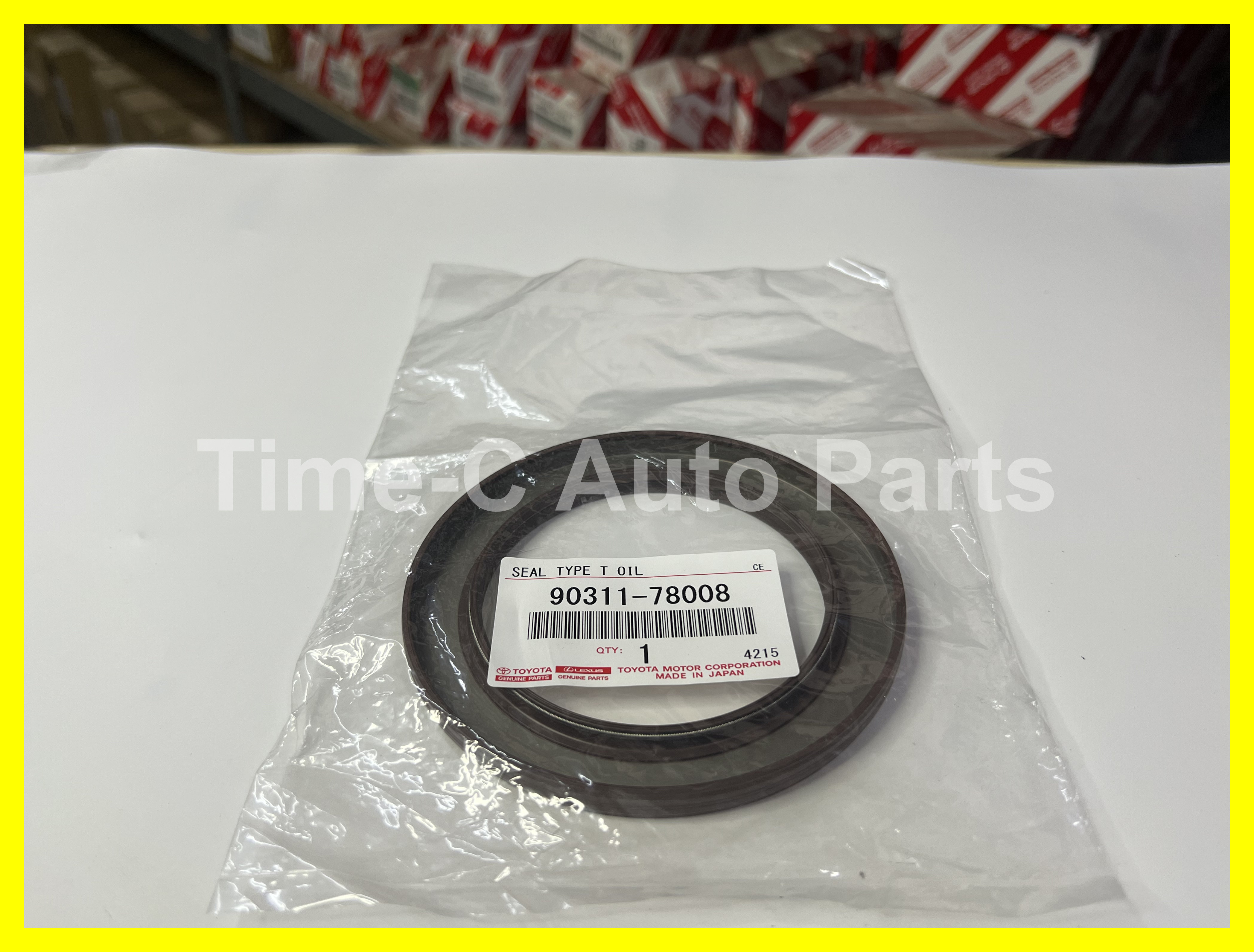 曲軸後油封 90311-78008 - Toyota Noah Voxy 80系