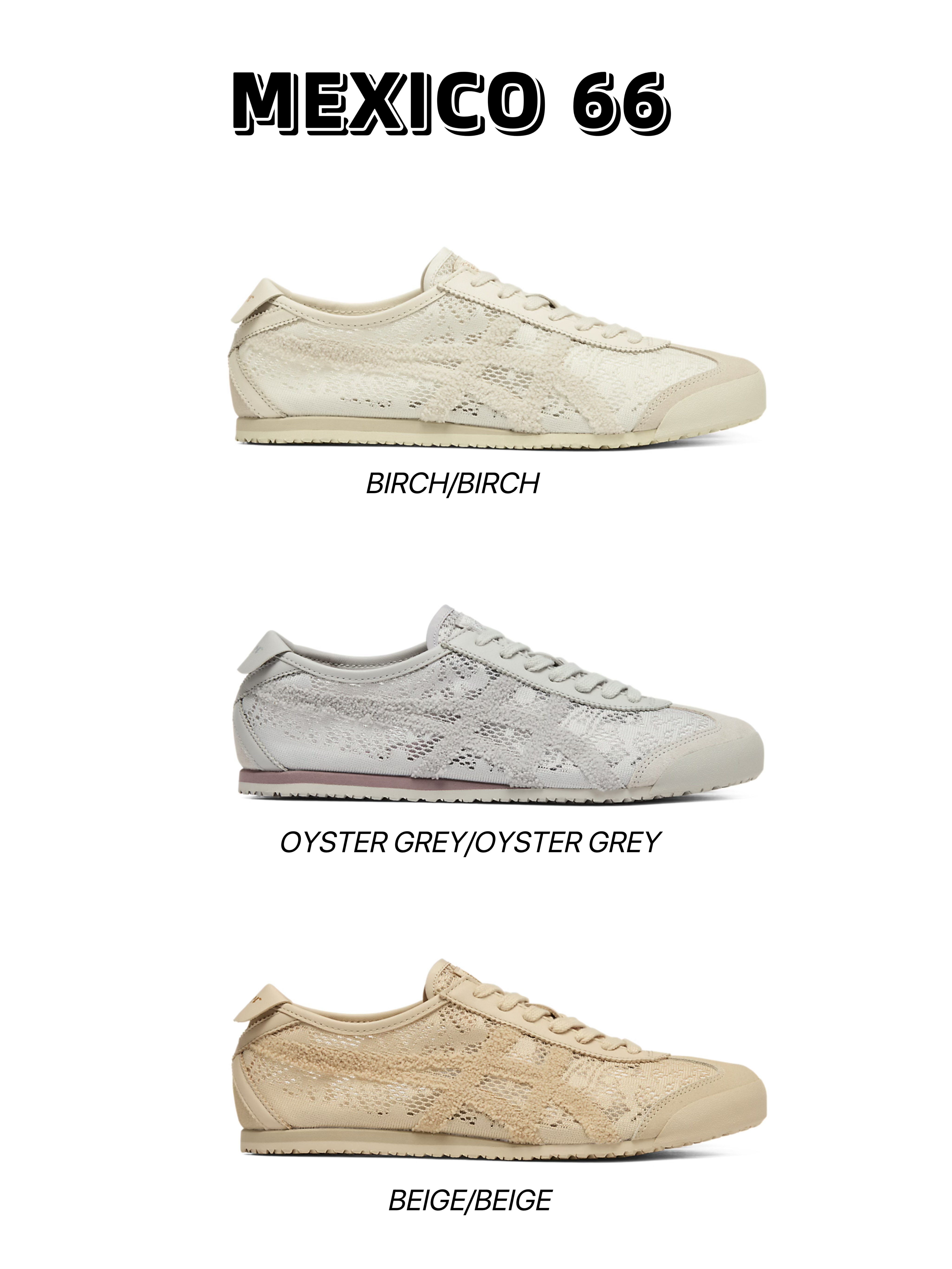 🇯🇵MEXICO 66 新款蕾丝