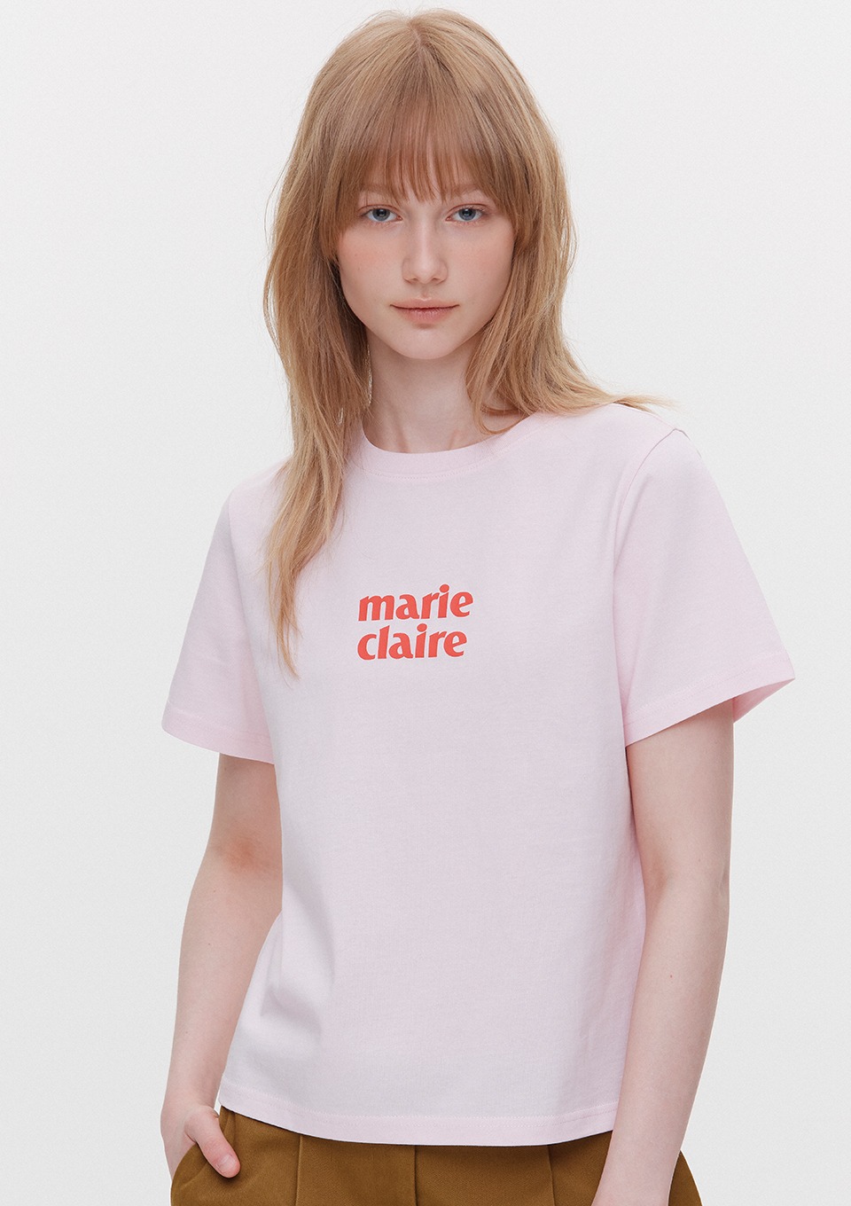 Marie Claire Basic Logo Tee