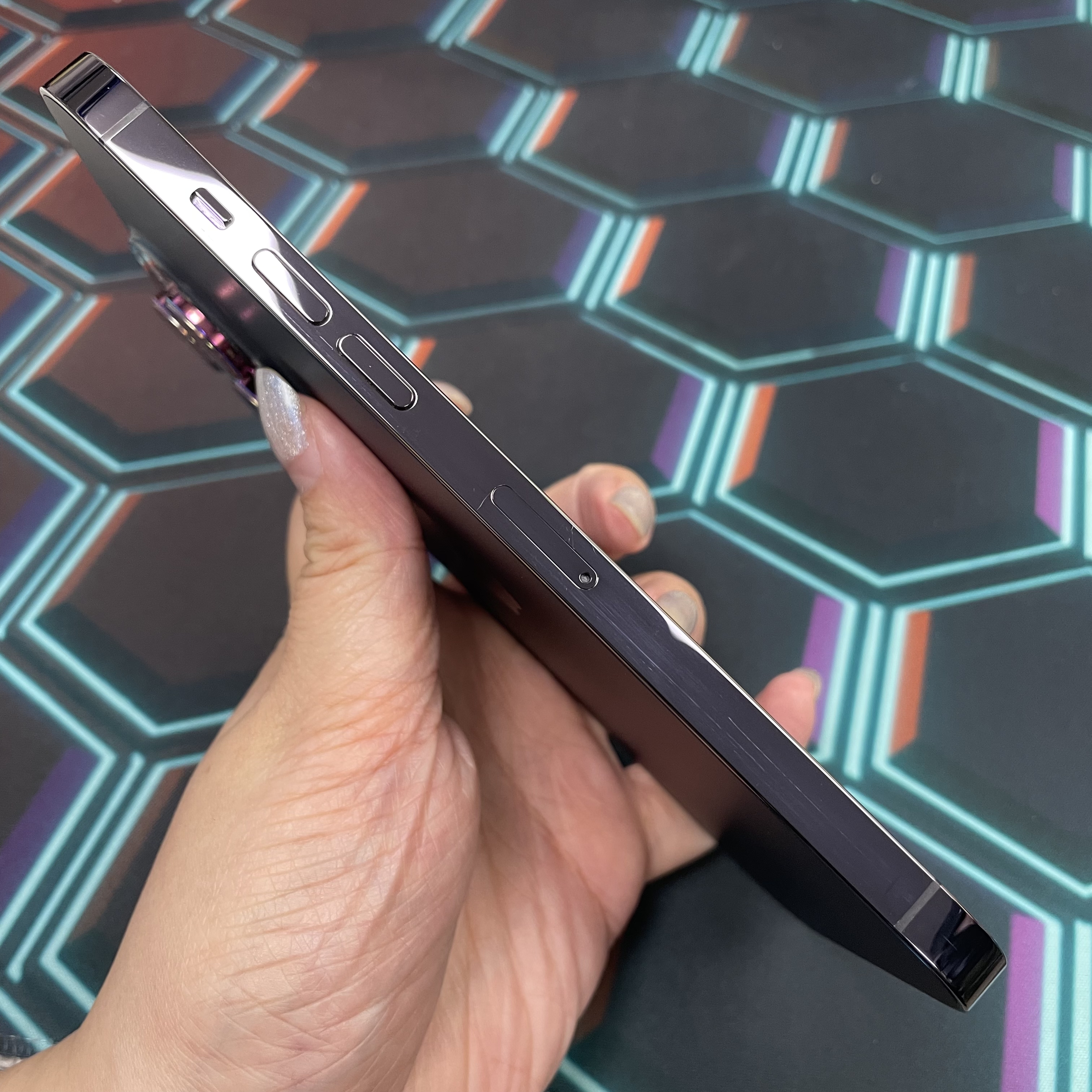 *7192 14 Pro max 完美機 1TB 電81 紫色 purple