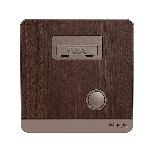 施耐德 AvatarOn 胡桃木 13AFuse 接線蘇