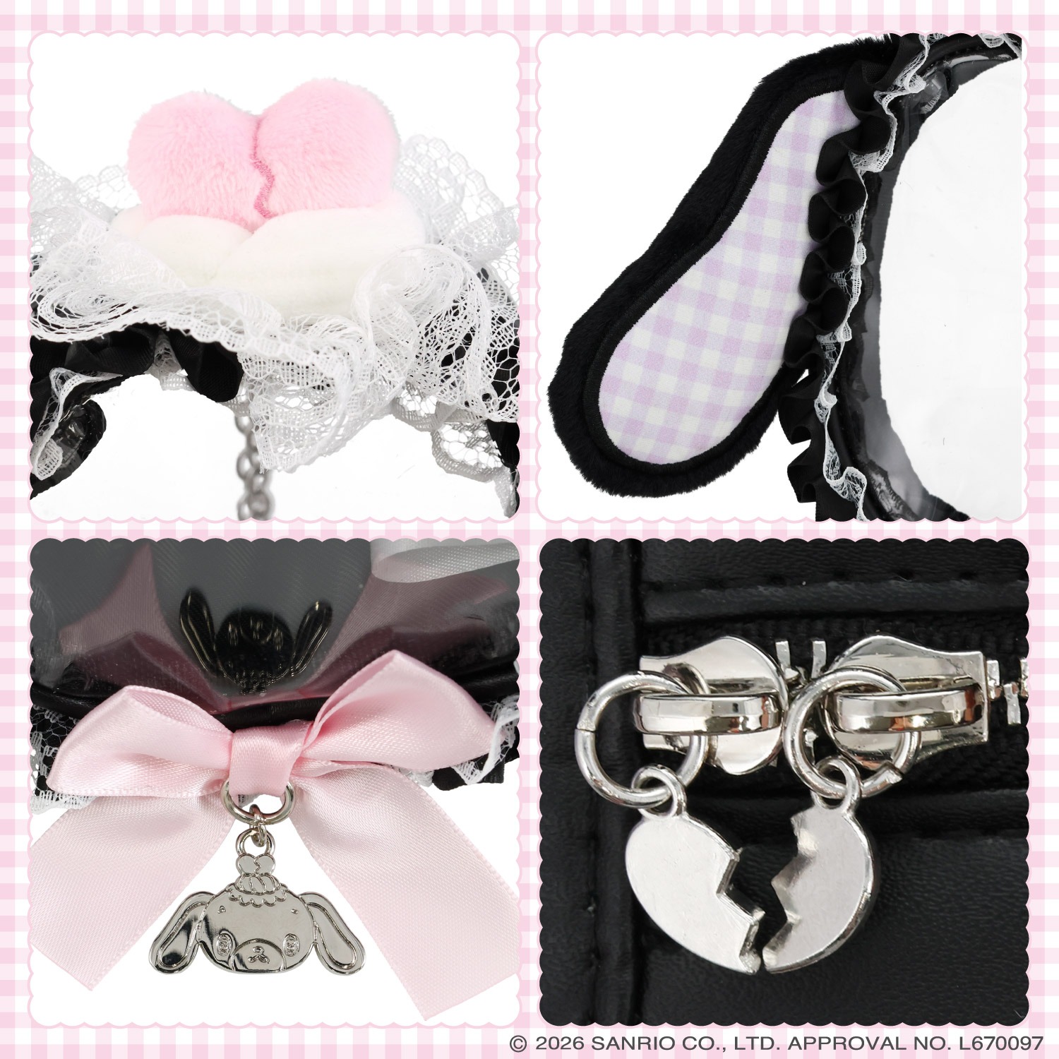 🌸 【預訂】Multi Pouch - DREAMY SWEETS GHOST HOUSE