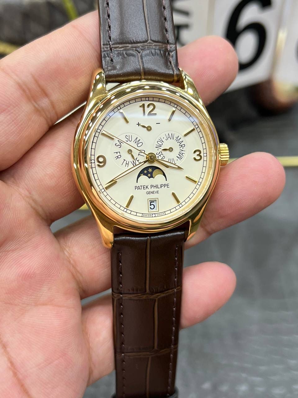 百达翡丽多功能复杂功能月相版/42mm/搭载西铁城9015改9100全自动机械🚀