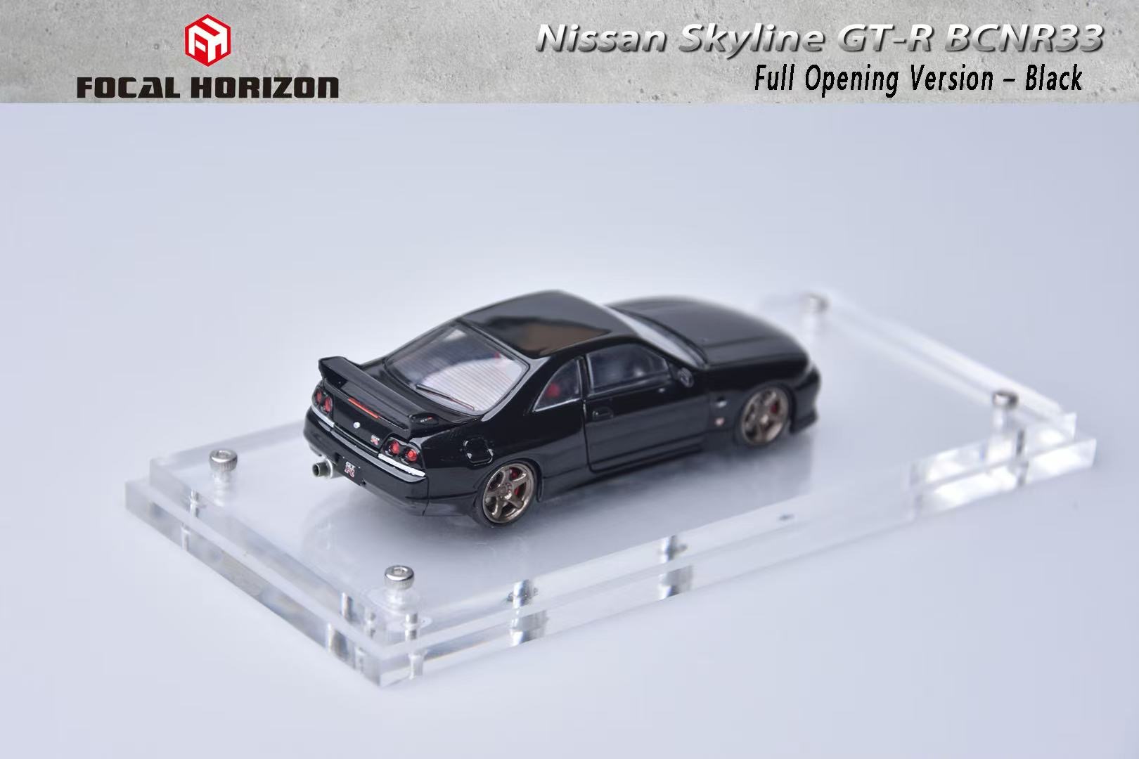 PRE-ORDER Focal Horizon 1/64 Skyline R33, GT-R 4th Generation BCNR33 Original Diecast model