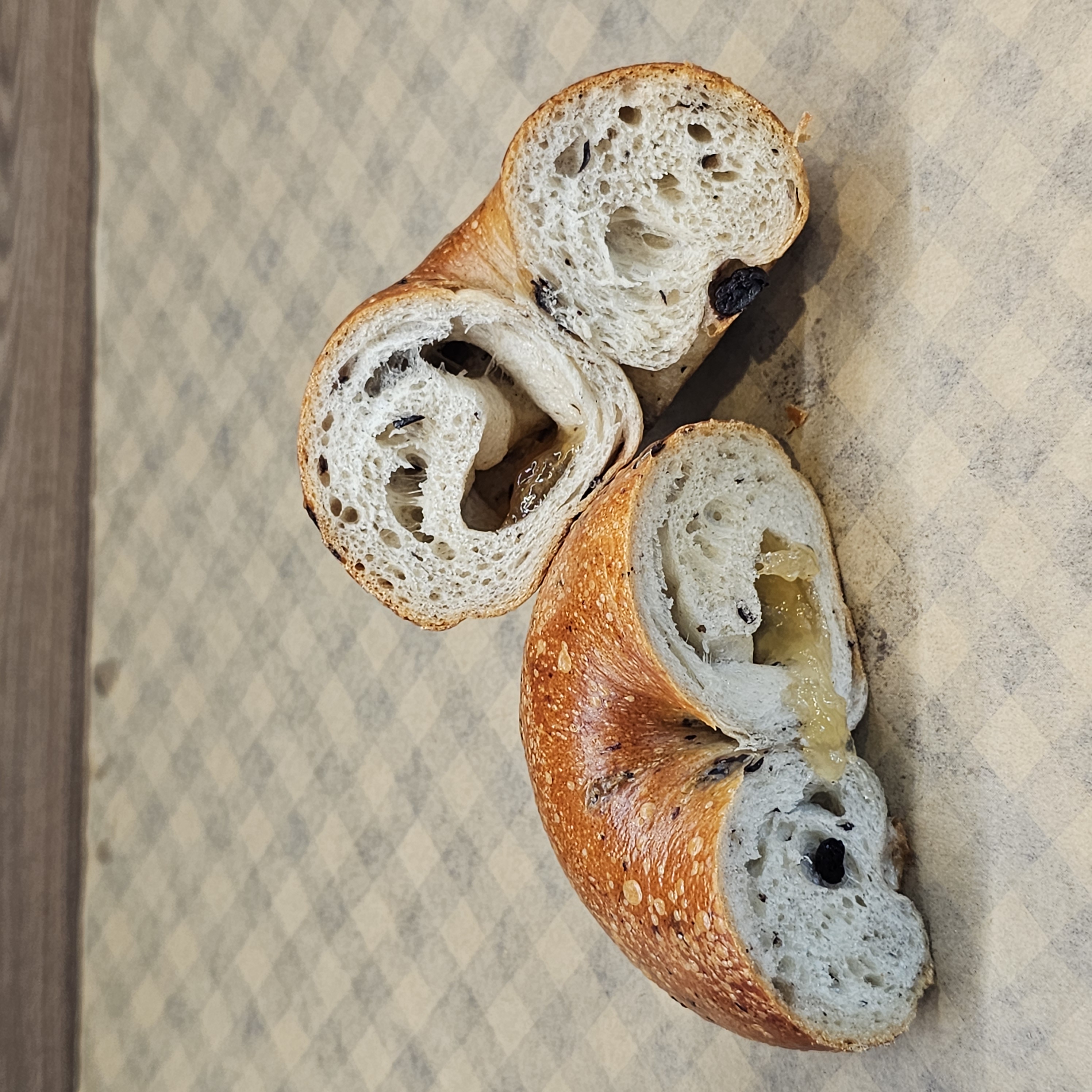 阿嫲｜蜂蜜藍莓麻糬BAGEL｜雙重果蜜香 酸甜開胃