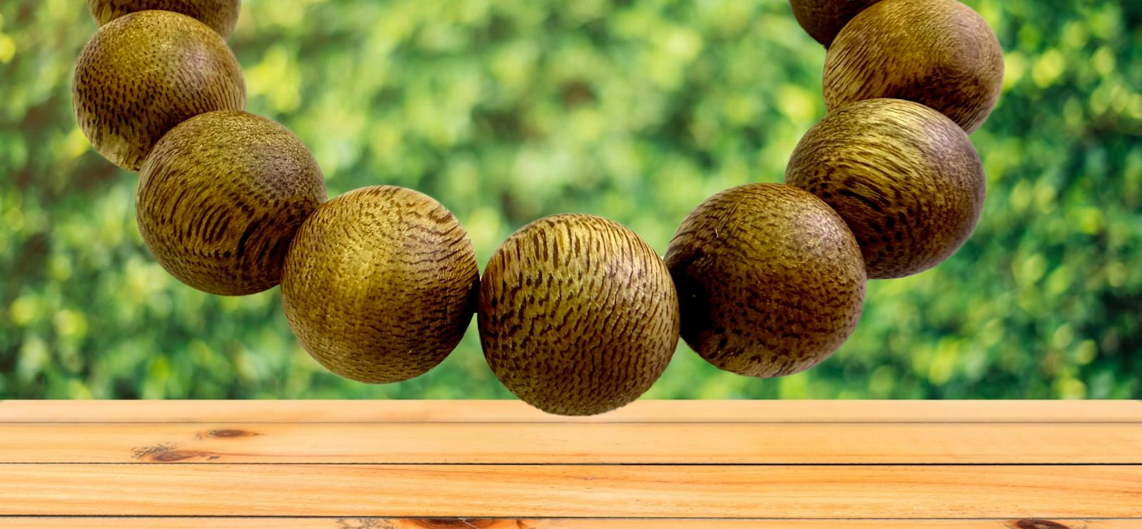 沉香木手串 -15mm單圈約12克