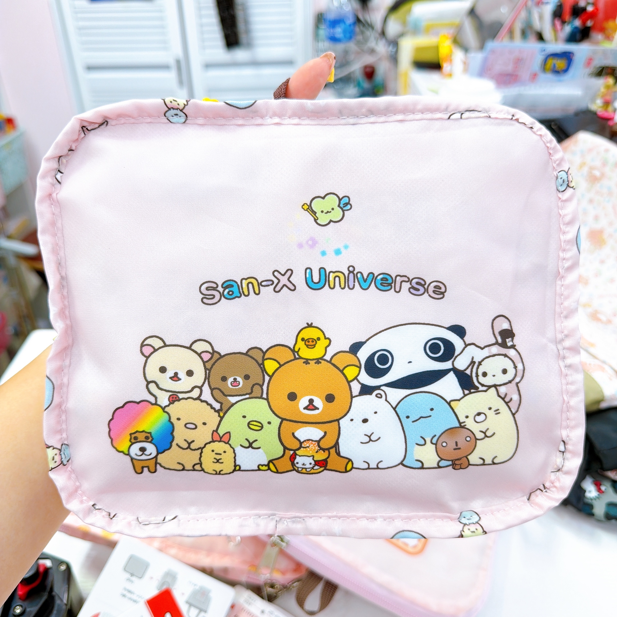 日本直送Sanrio/ san x 新款可摺疊行李袋環保袋