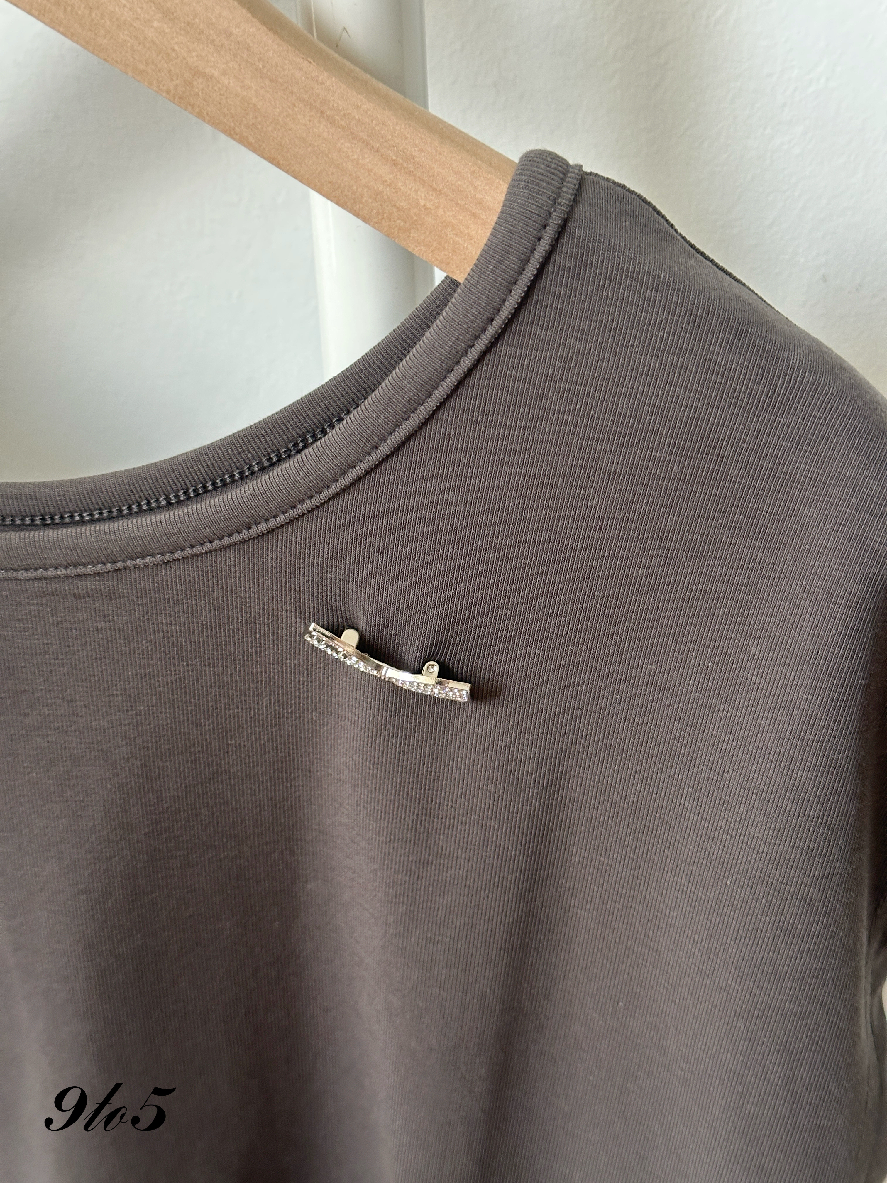 T4231 Cape Sleeve Plain Tee - 4 Colors 