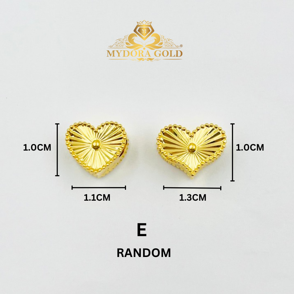 MYDORA Charm Bead The Radiant Collection (5G) l EMAS 916/22K
