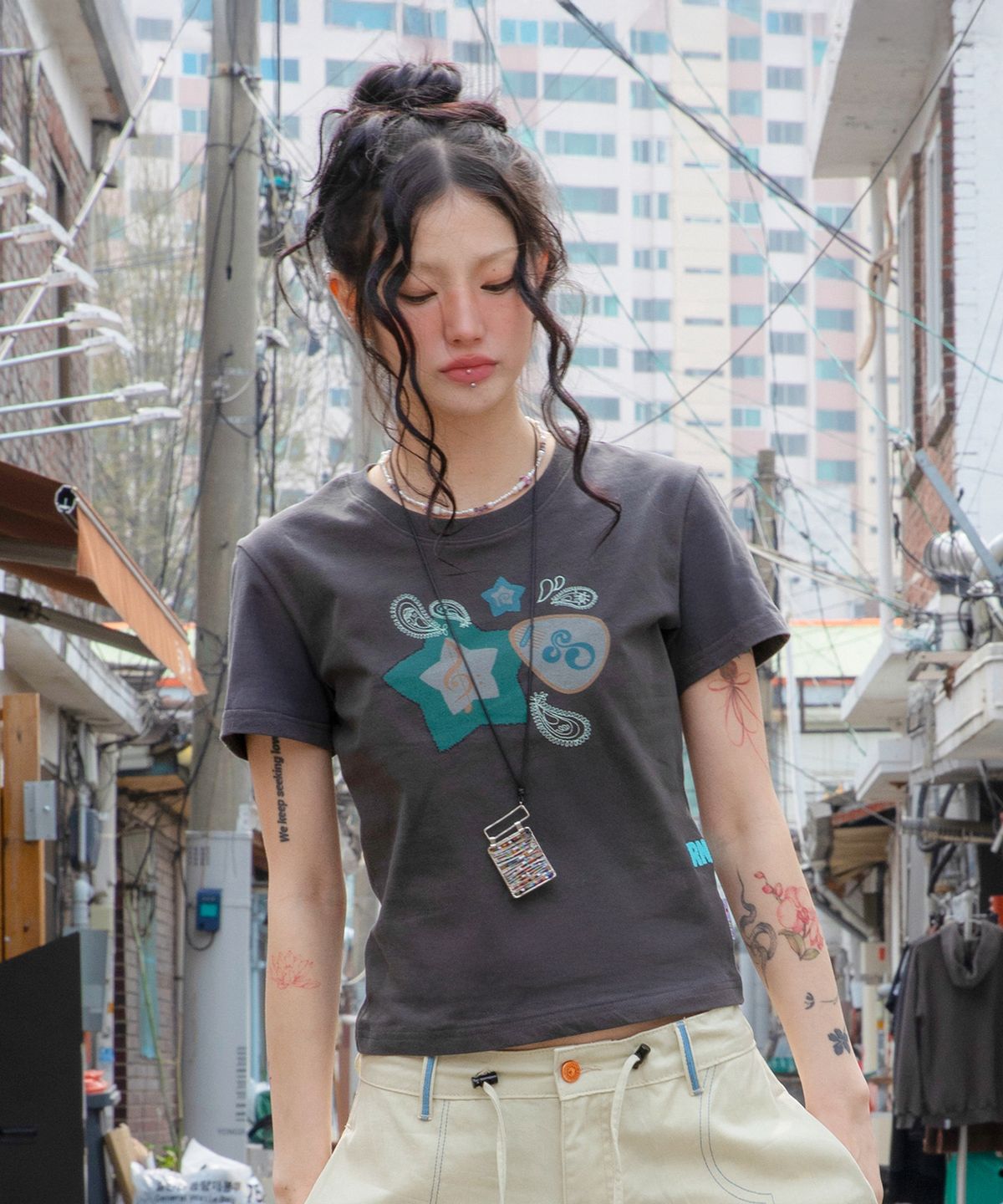 🇰🇷訂購｜RuNaKi'Hu' 26SS｜WXT073 Hoshiuta T-shirt 2色 
