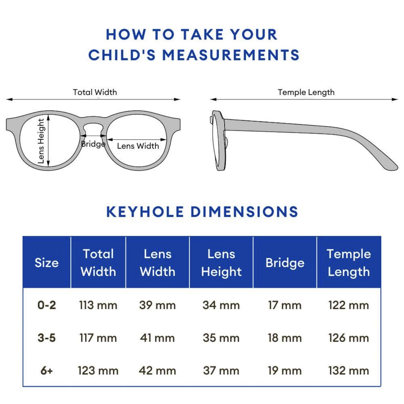 Bermuda Blue Keyhole Baby and Kid Sunglasses