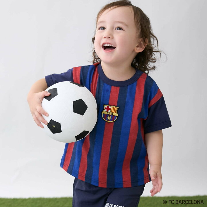 🇯🇵預訂 日本直送🇯🇵Petit Main x 巴塞球隊系列四色球隊標誌短袖上衣