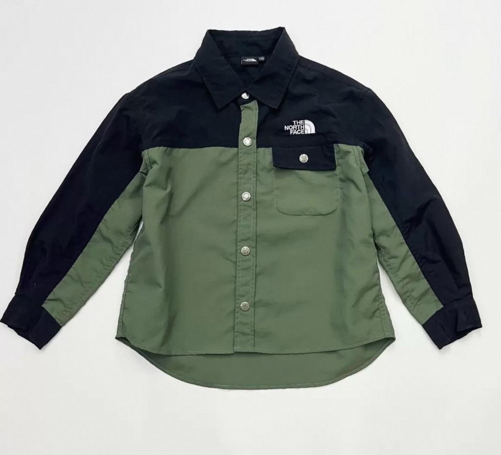 B0012 TNF拼色速乾防風襯衫