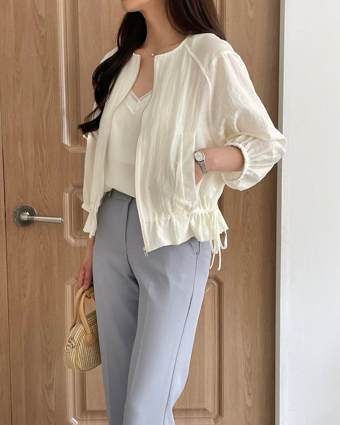 超薄中袖外套仔