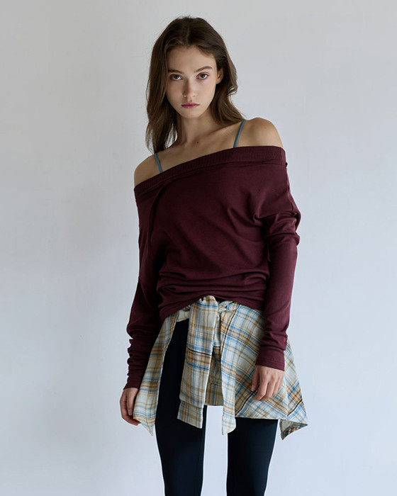 預購_DEVI-T0167Grace Shoulder Long Sleeve 