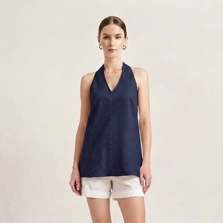 W6313A - Sleeveless Tunic