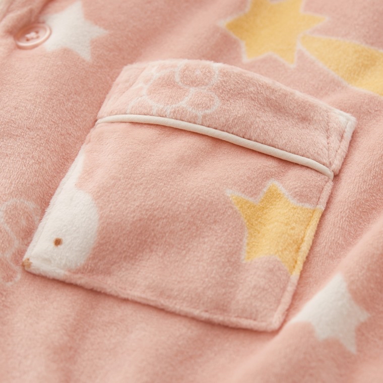 💚代購 台灣直送💚正版授權Miffy兩色人物滿印絲絨長袖家居服上下套裝