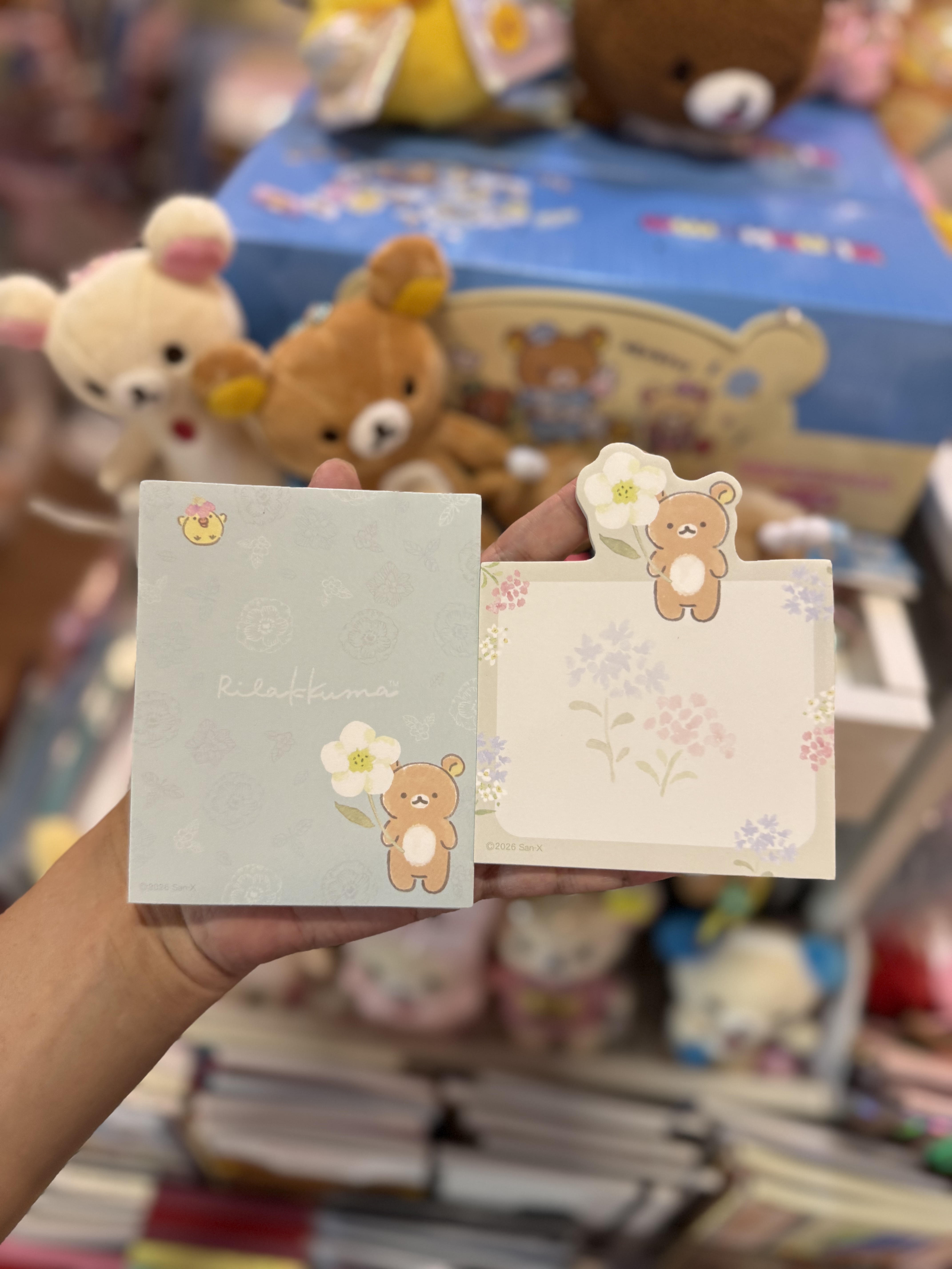 《現貨》全新日本郵便局限定 Rilakkuma memo set