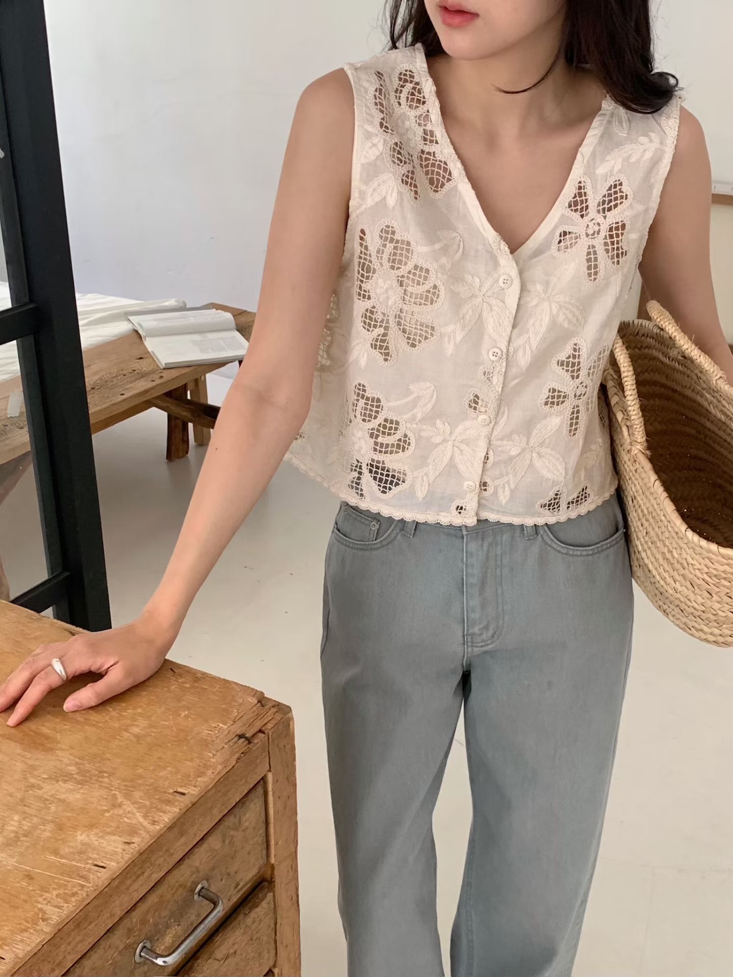 221407 通花背心外母