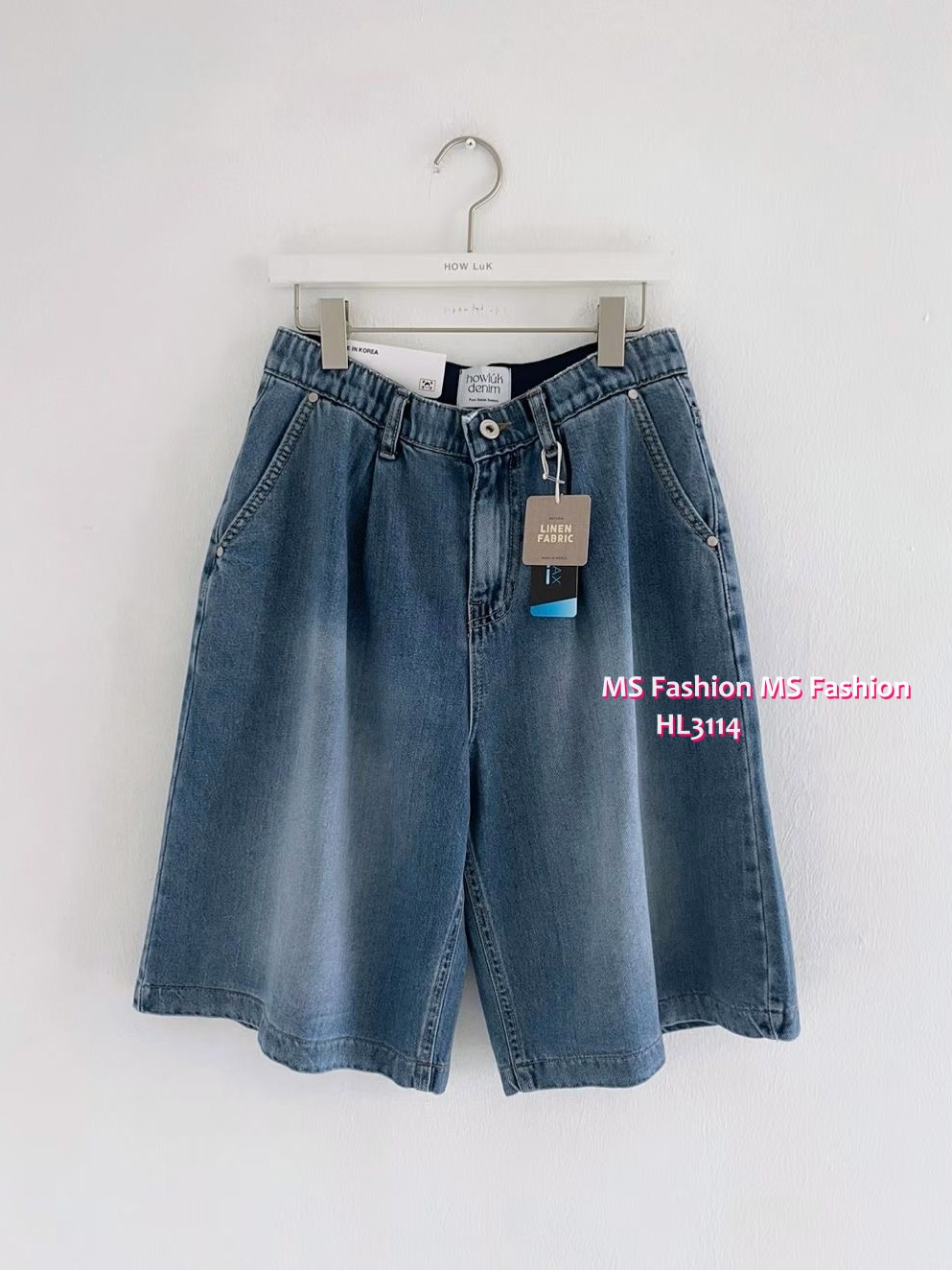 HL3114 韓國👖Howluk單摺短牛