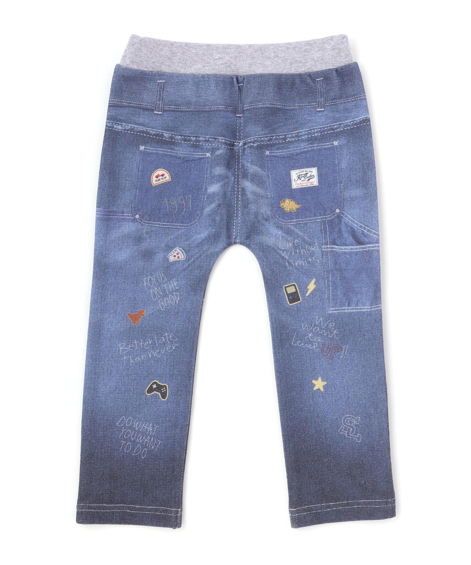 🆕【⭐訂購⭐】🇯🇵日本直送🌀米蘭羅紋 印花 牛仔8分褲［3款選］🌀 [ELBA-0179][260308]