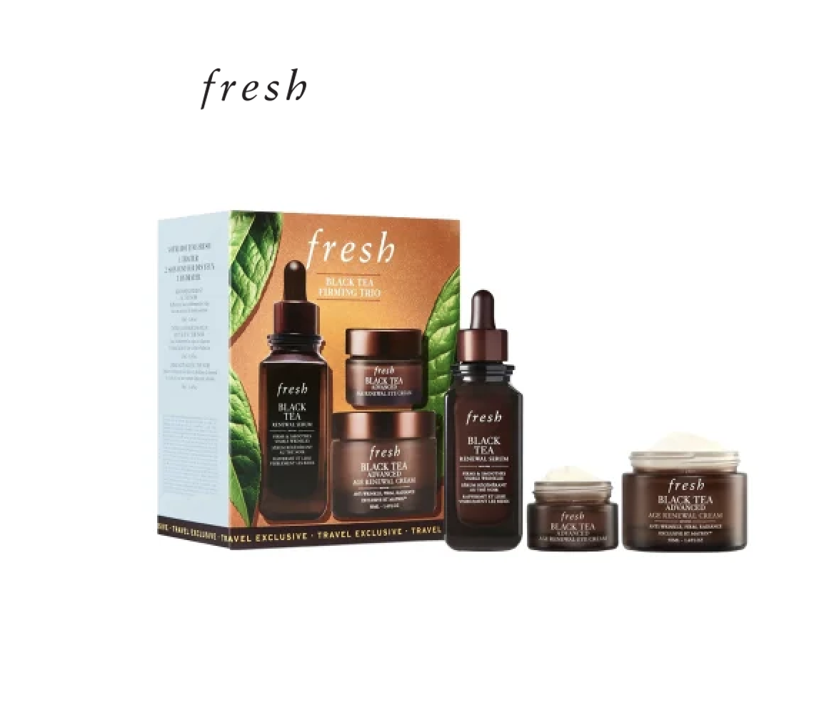 FRESH 紅茶凝時煥活套裝 Black Tea Firming Trio (面霜, 眼霜, 精華)