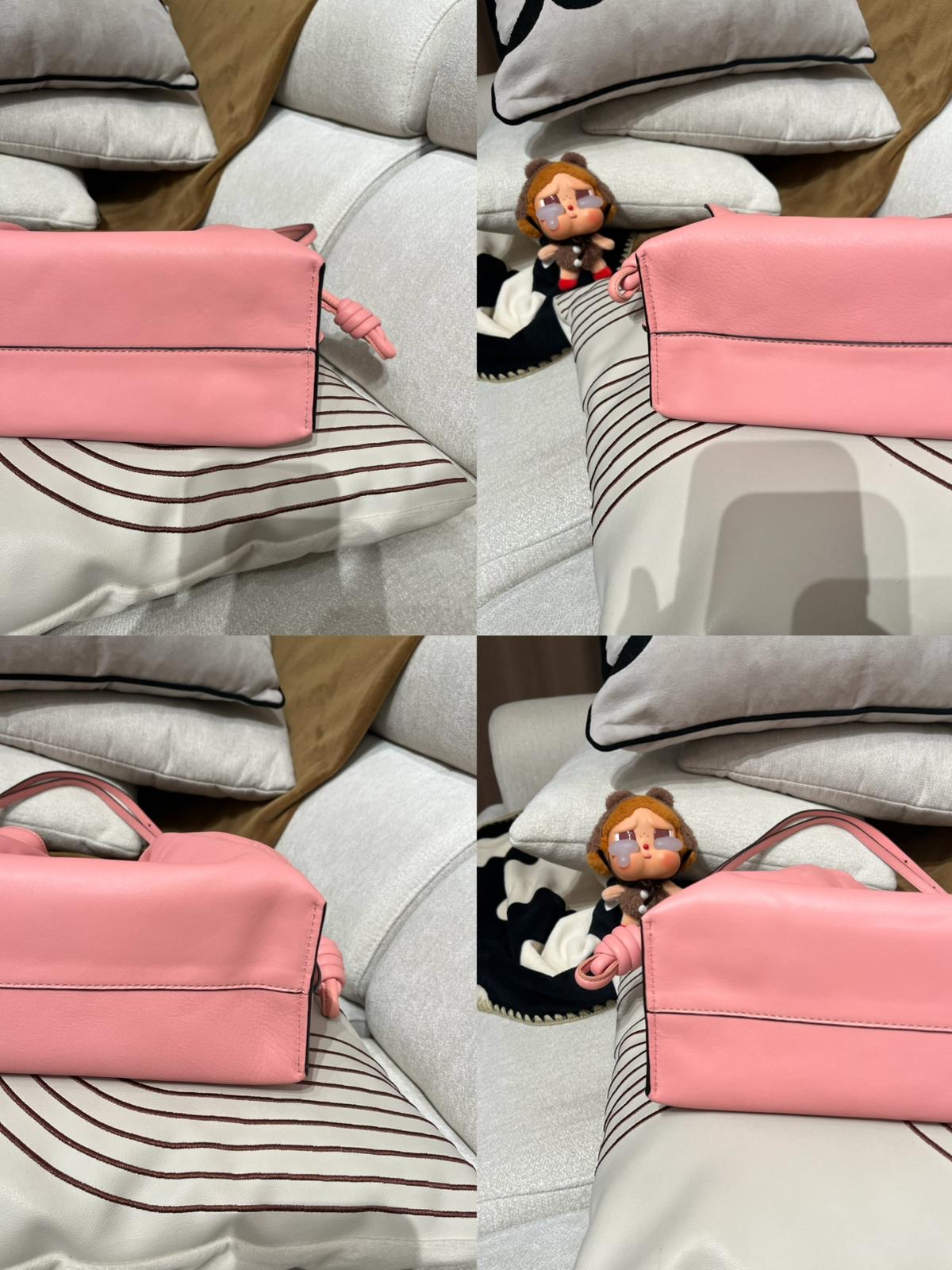 Loewe Flamenco medium Calfskin 100%Authentic, 98%New ✅booklet✅Dust bag