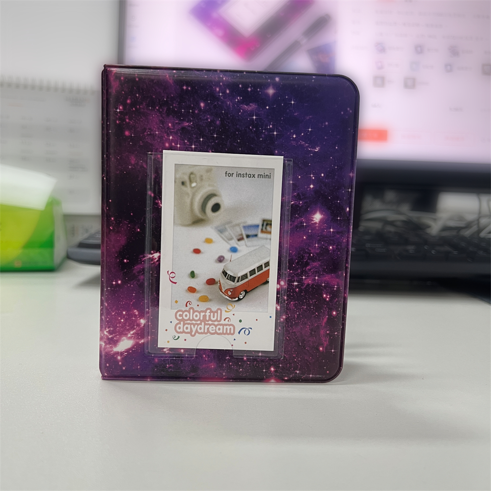 星空拍立得相冊 相片薄 相薄  mini3寸照片 電影票 火車票 影集 收藏本 [平行進口]  HK2693